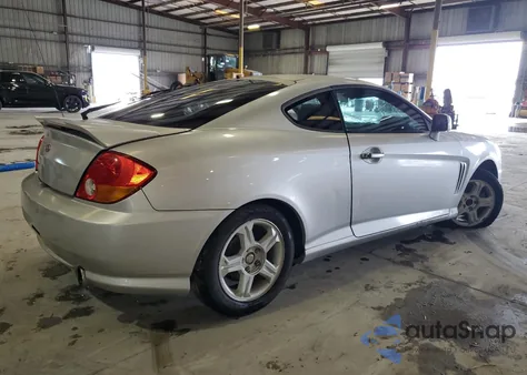 2004 Hyundai Tiburon from USA, damaged, VIN KMHHM65D74U144595
